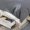 Ashley Lawroy Panel Six Drawer Storage Bed