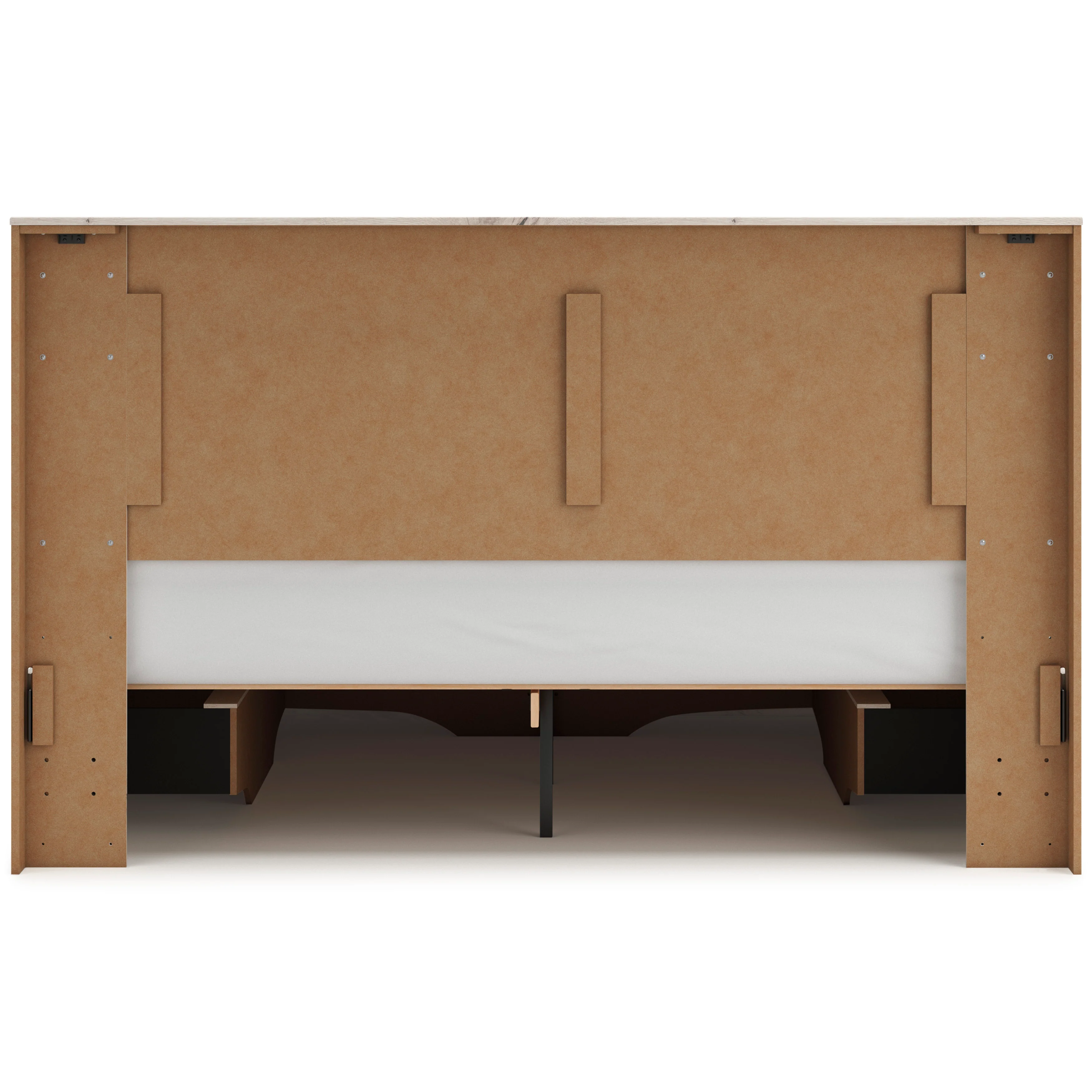 Ashley Lawroy Panel Six Drawer Storage Bed