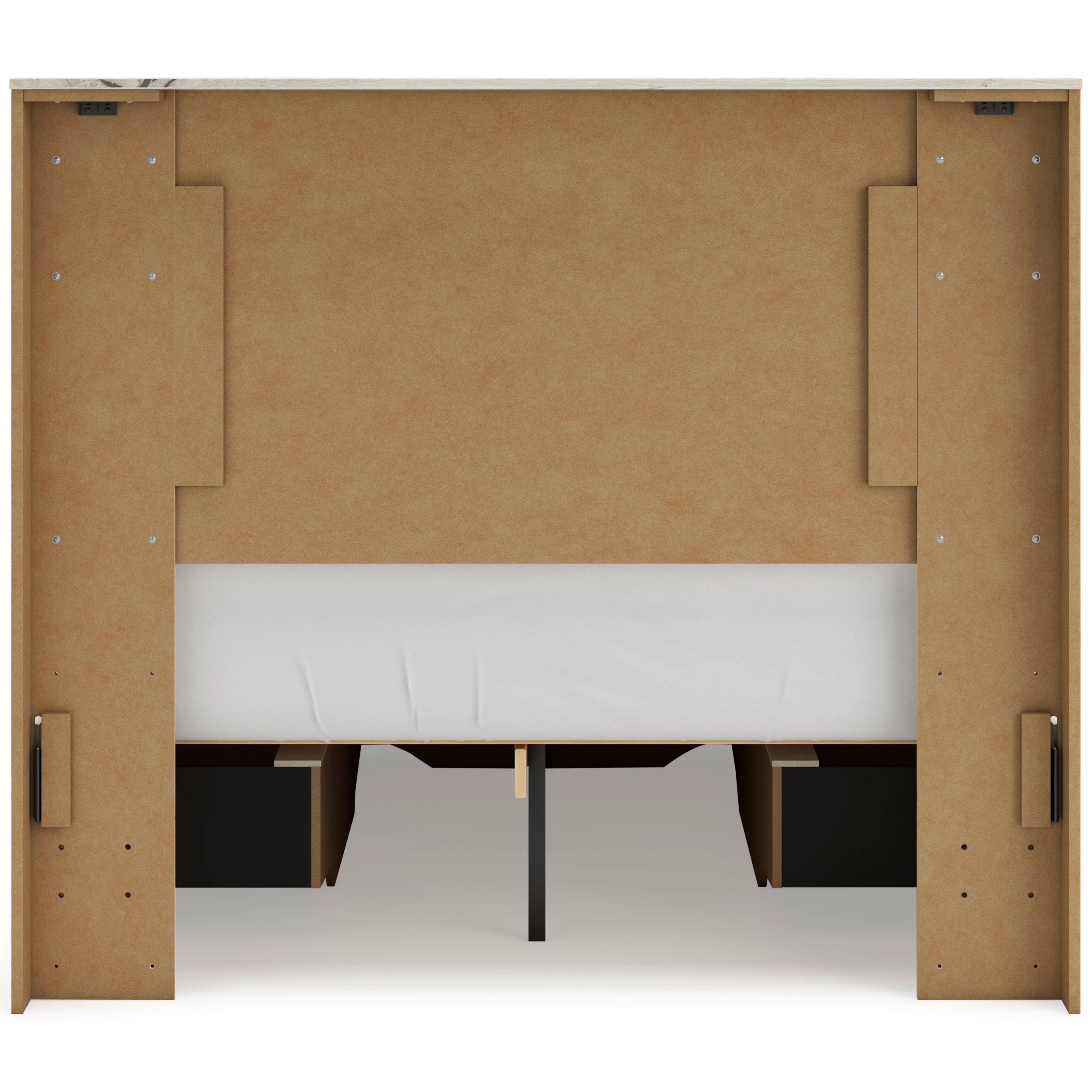 Ashley Lawroy Panel Six Drawer Storage Bed