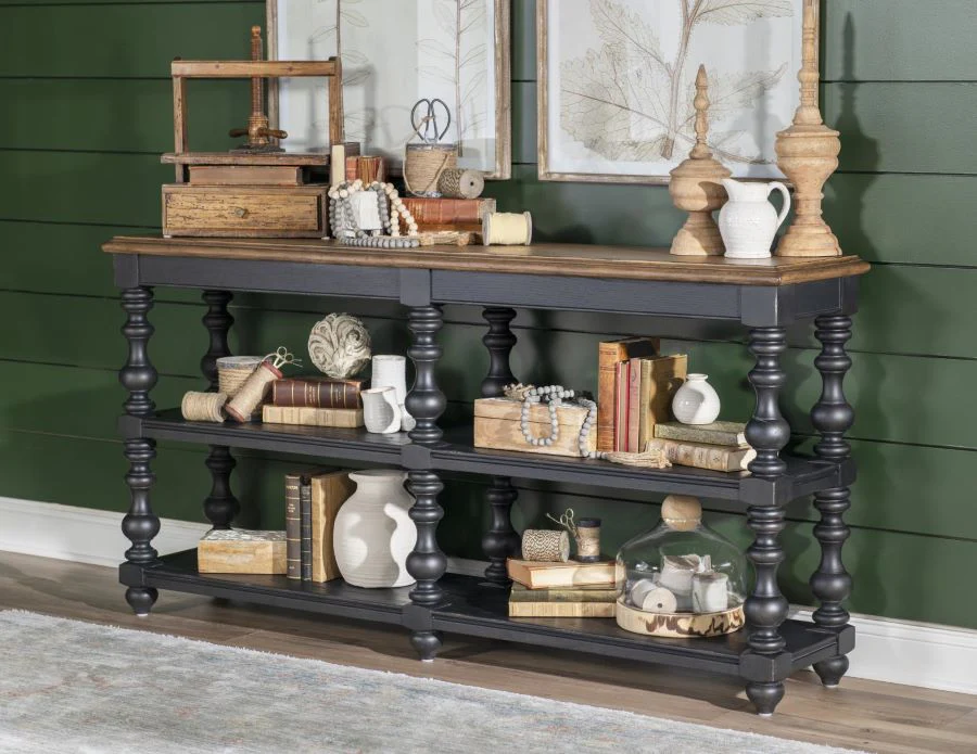 4023-vintage-market-turned-bobbin-leg-console-2.webp Vintage Market Turned Bobbin Leg Console