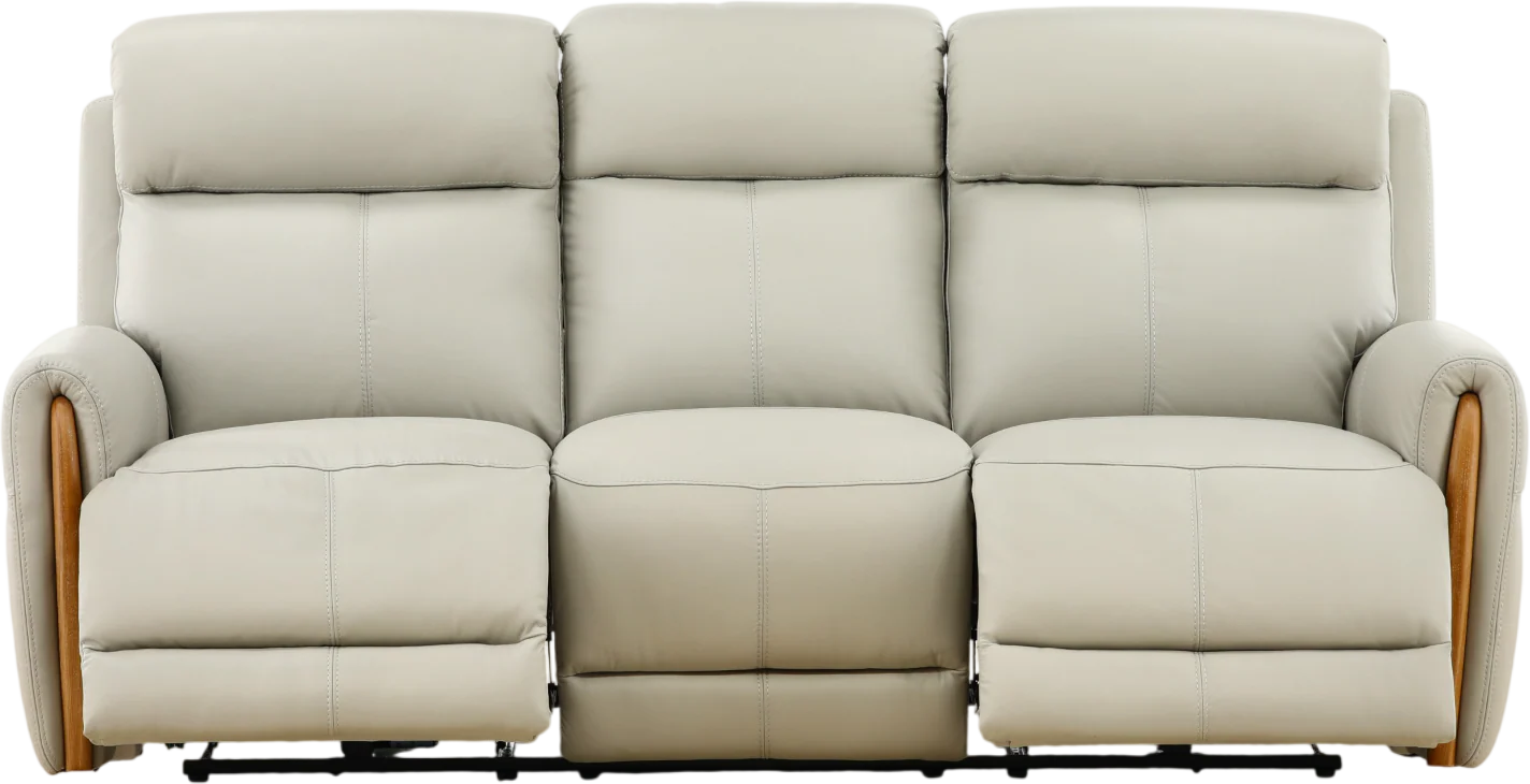 Yates Leather Power Reclining Sofa