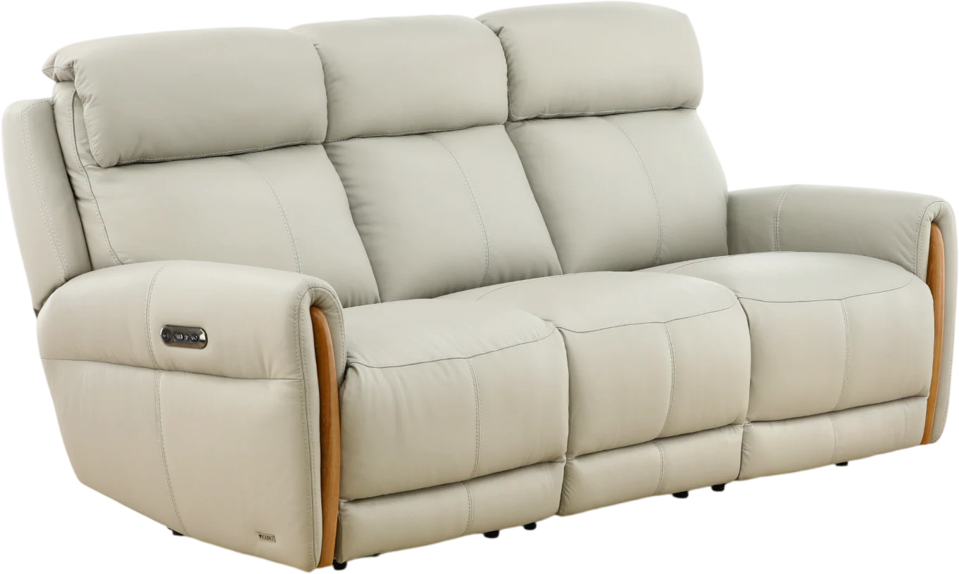 Yates Leather Power Reclining Sofa