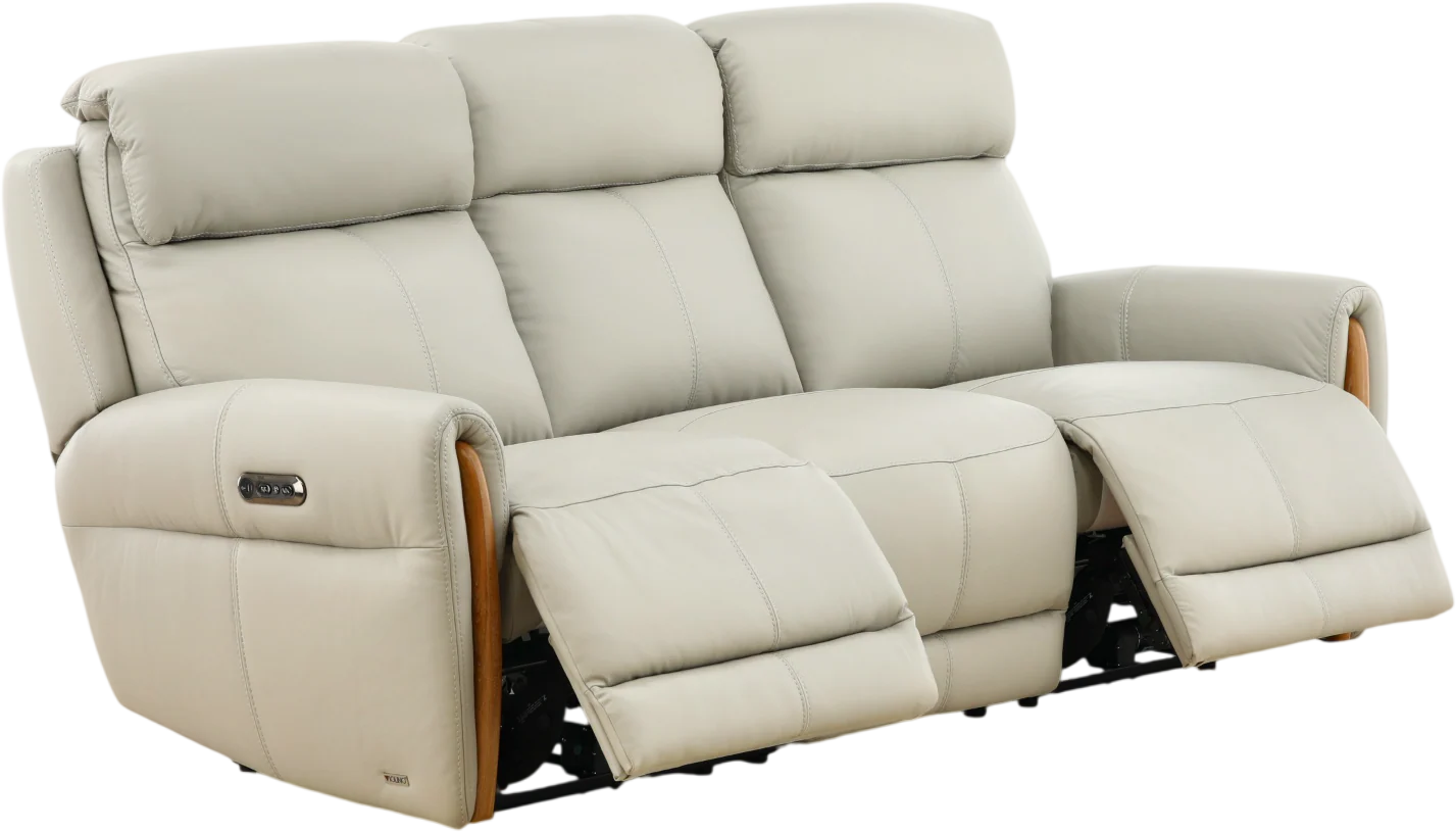 Yates Leather Power Reclining Sofa