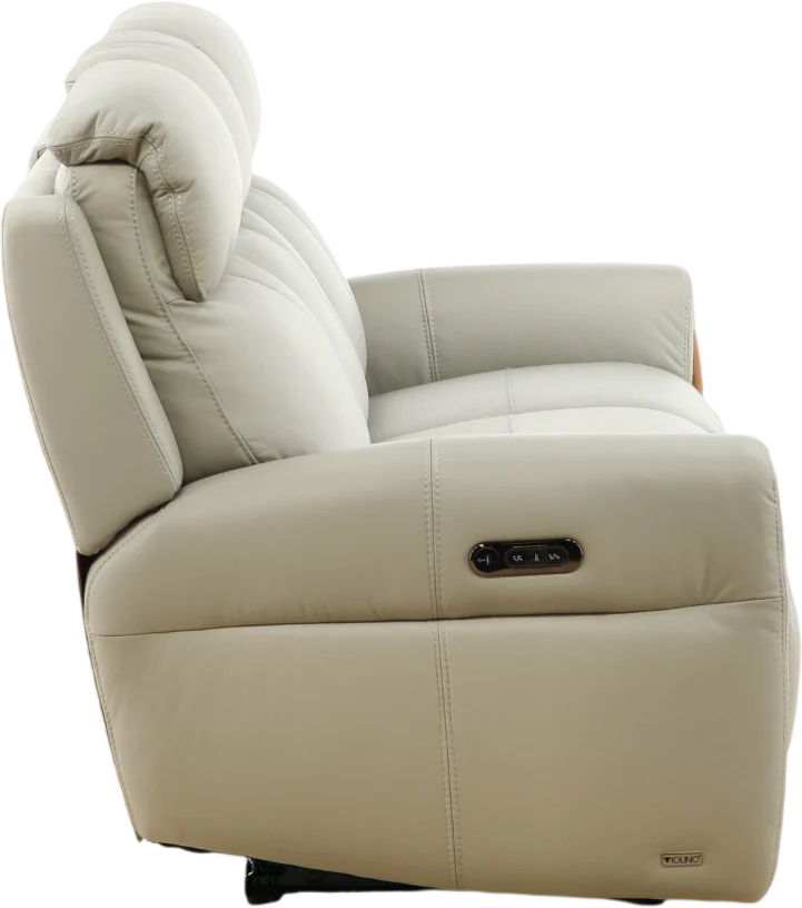 Yates Leather Power Reclining Sofa