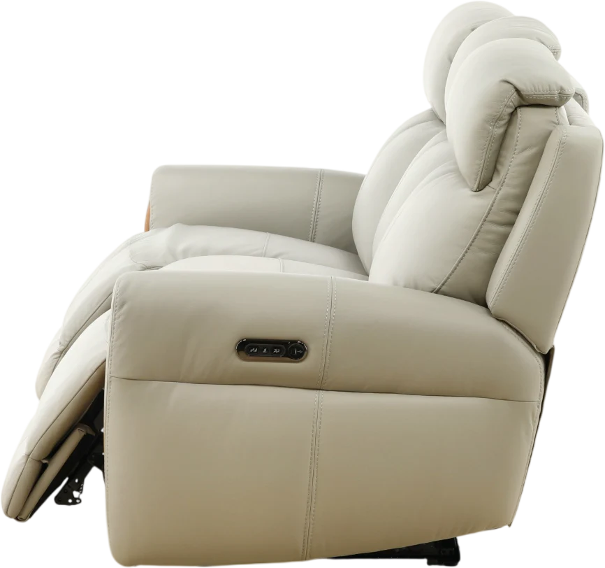 Yates Leather Power Reclining Sofa