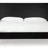 Ashley Danziar Panel Bed with Post Leg Footboard
