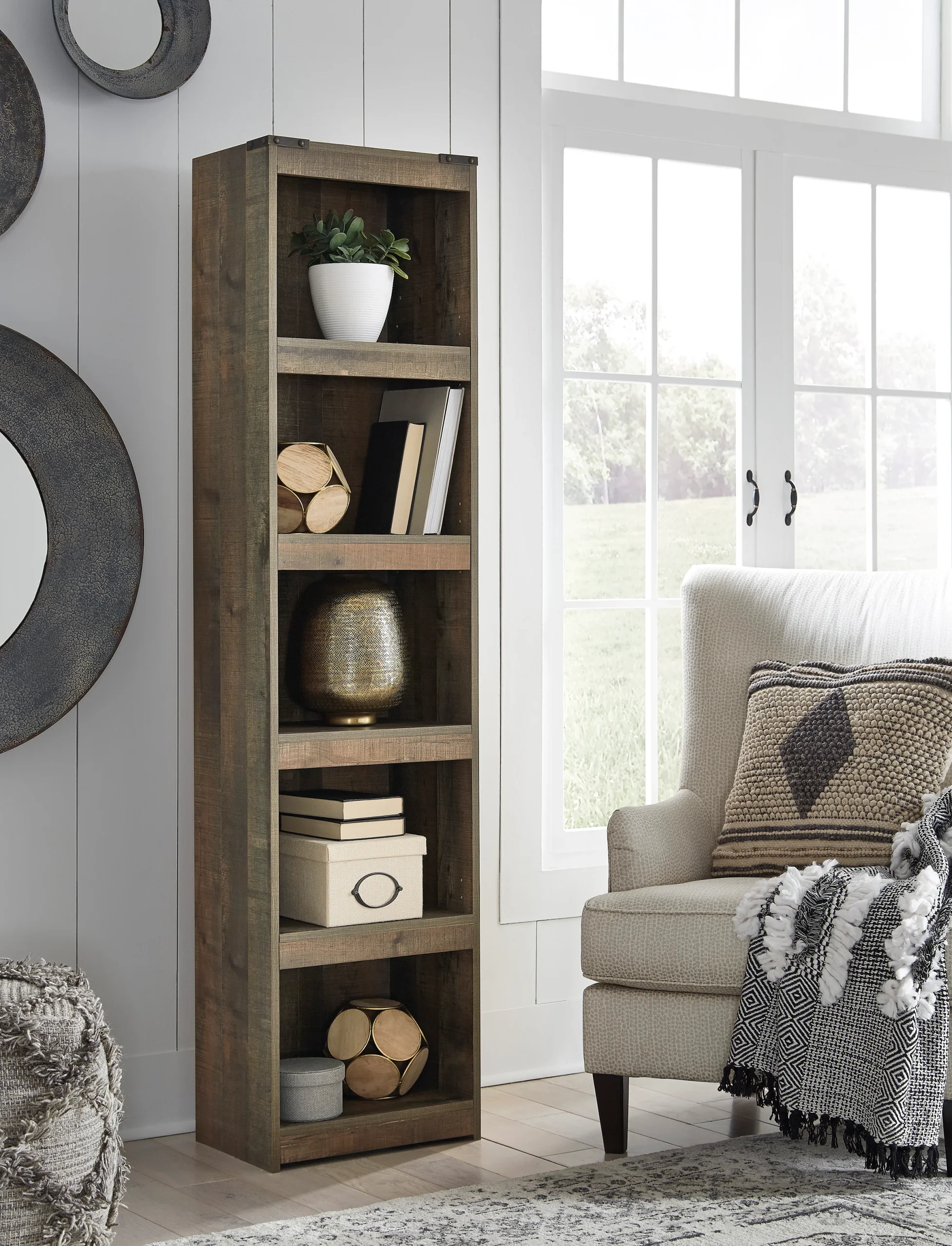 4111-ashley-willowton-72-pier-with-4-shelves-2.webp Ashley Willowton 72" Pier with 4 Shelves