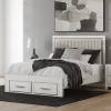 Birmonton Upholstered Panel Storage Bed