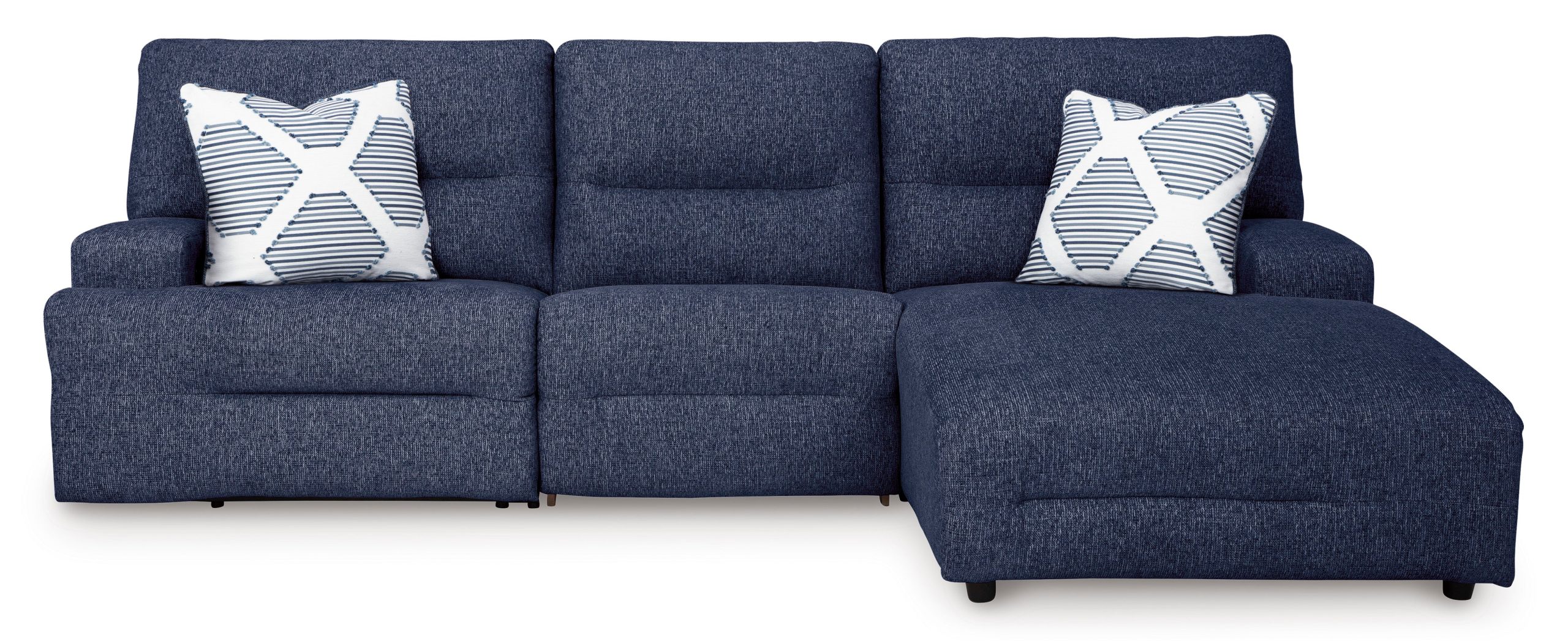 Acklen Place 3-Piece Right-Facing Power Reclining Sectional