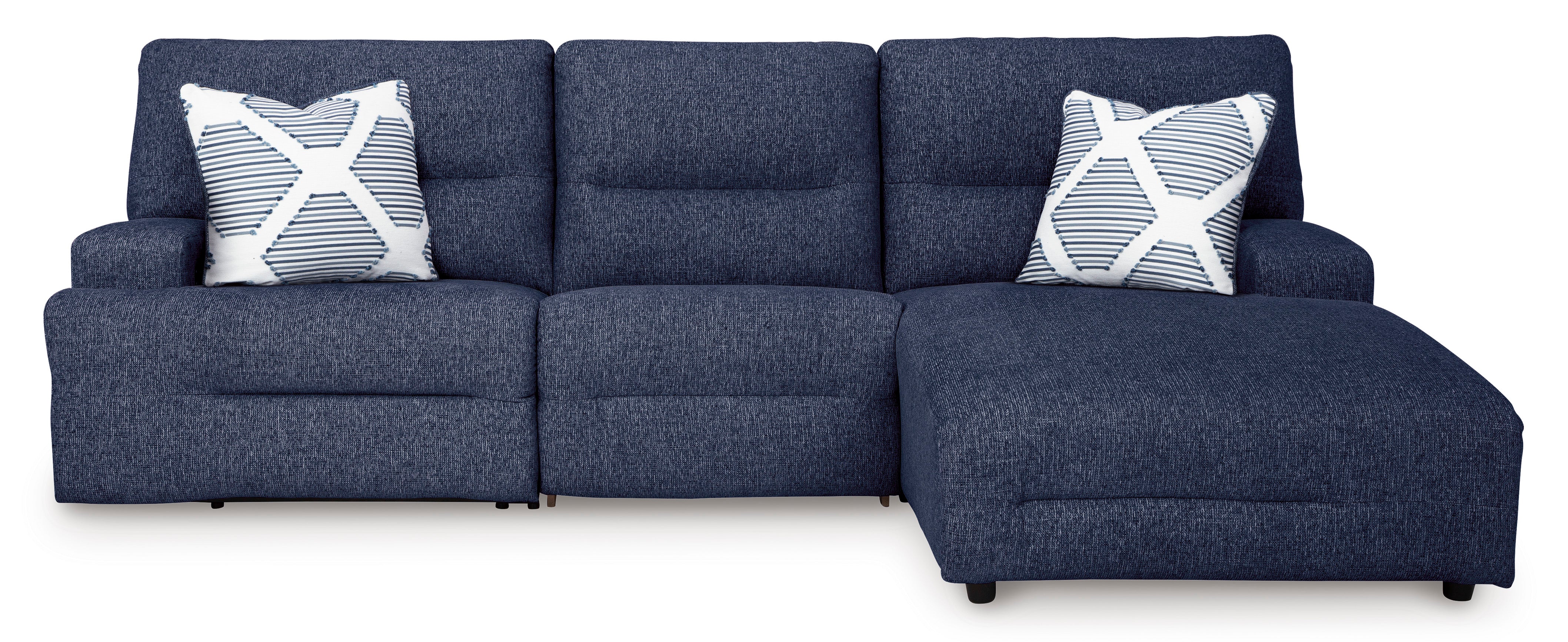 Acklen Place 3-Piece Right-Facing Power Reclining Sectional