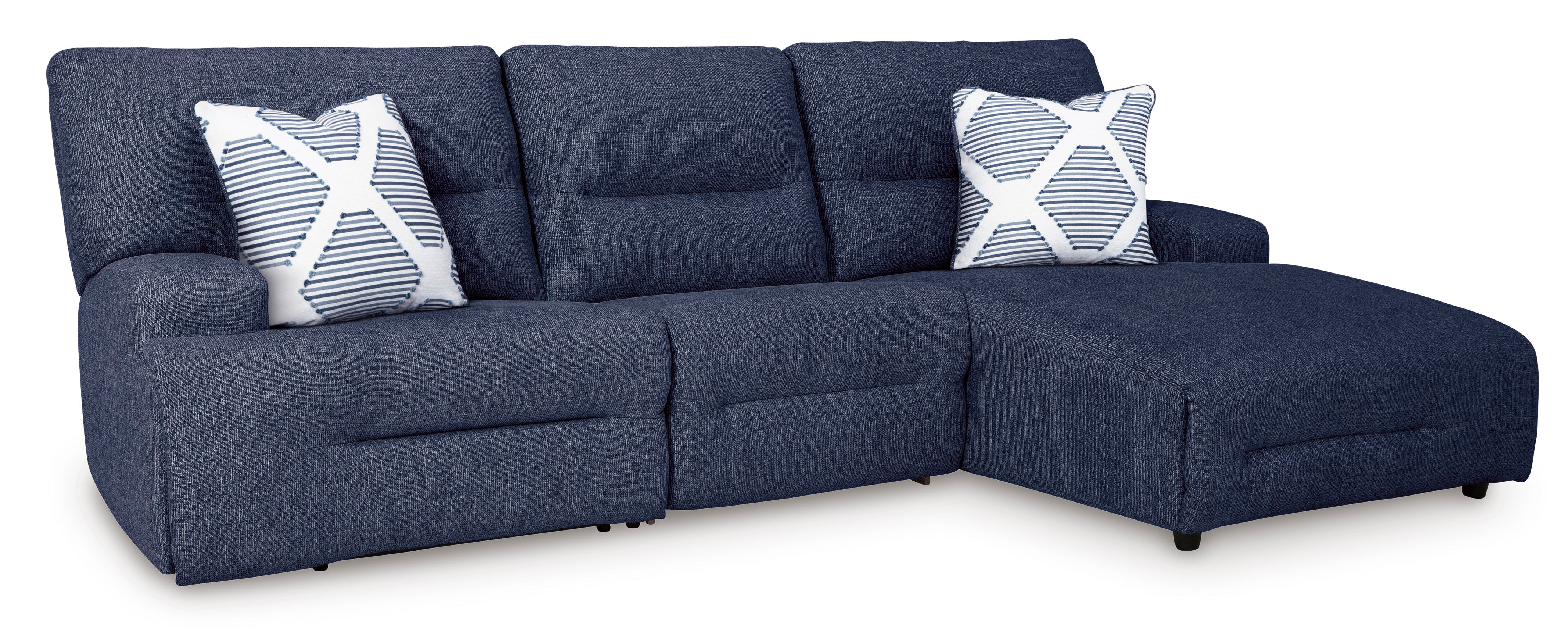 Acklen Place 3-Piece Right-Facing Power Reclining Sectional