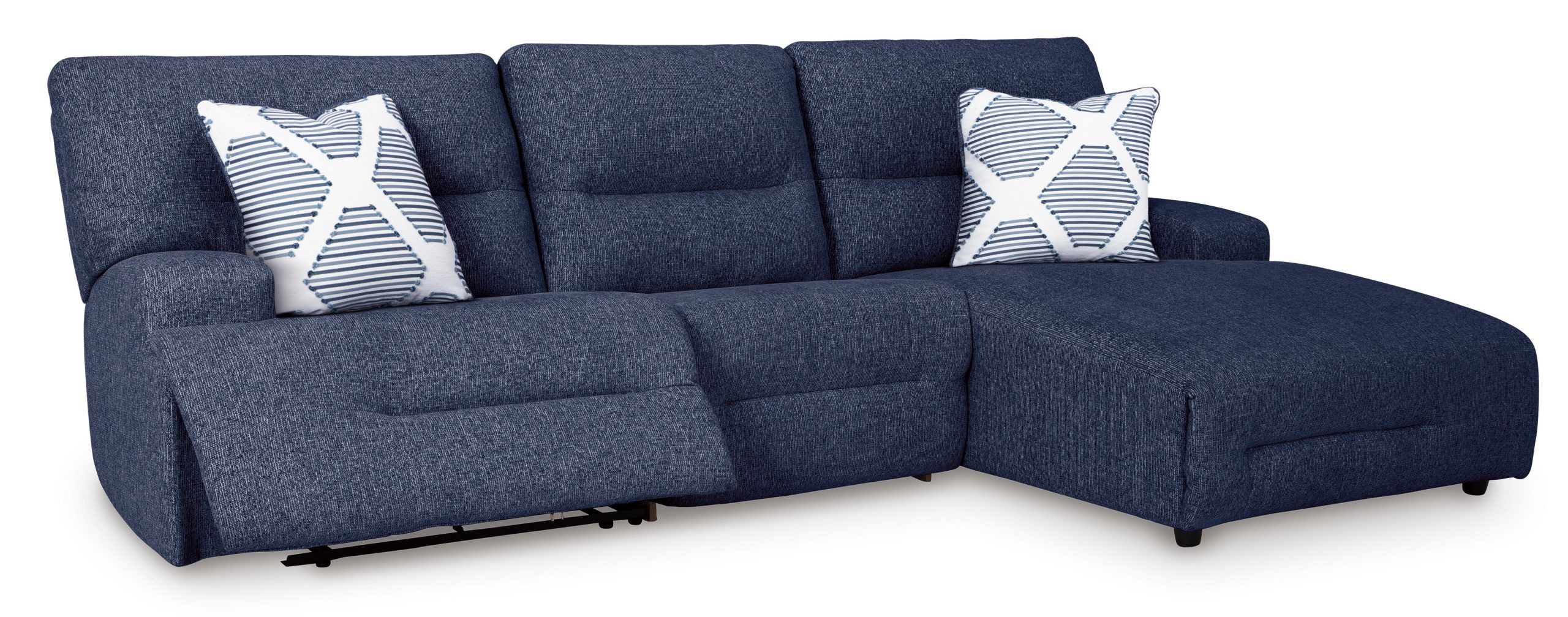 Acklen Place 3-Piece Right-Facing Power Reclining Sectional