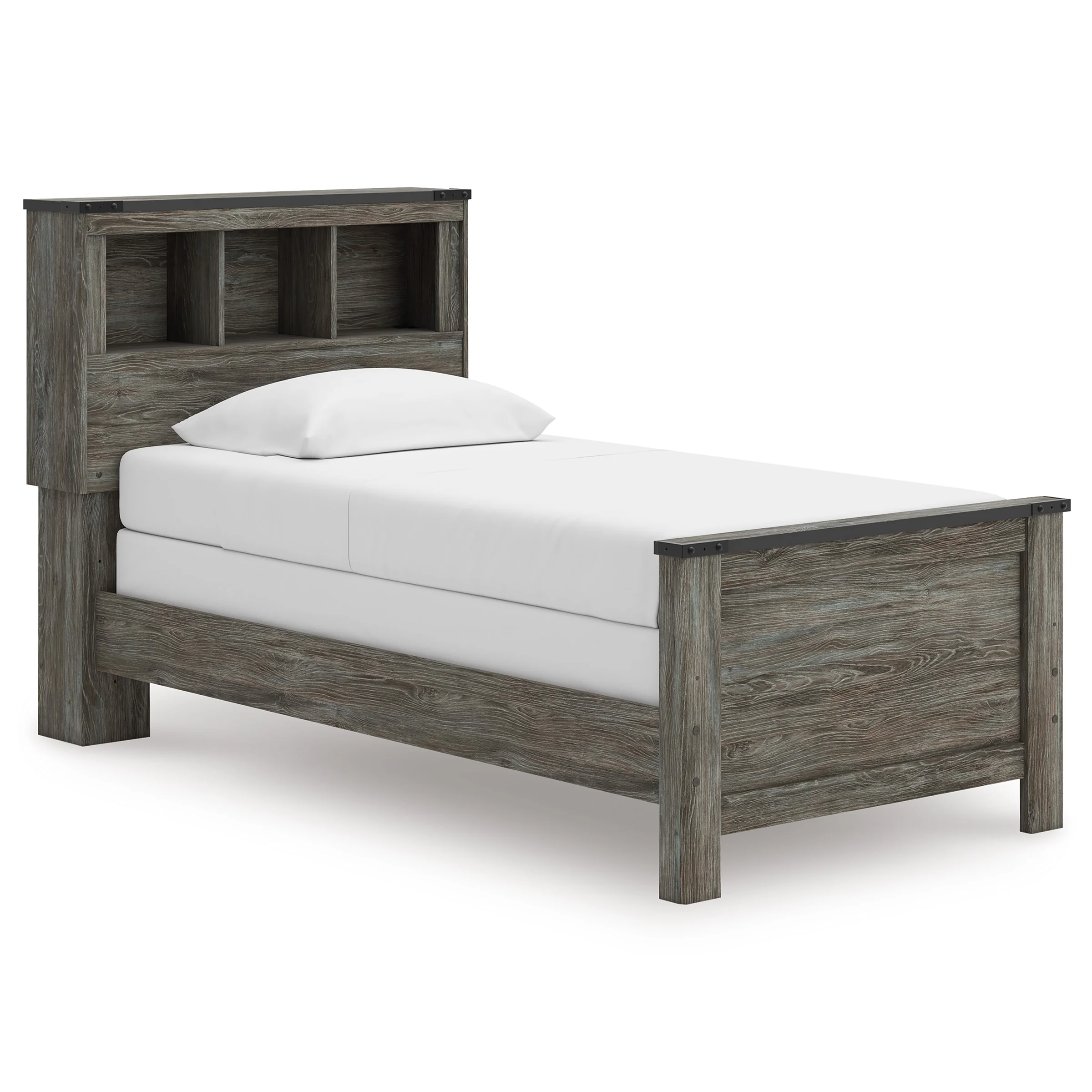 Frandern Bookcase Panel Bed