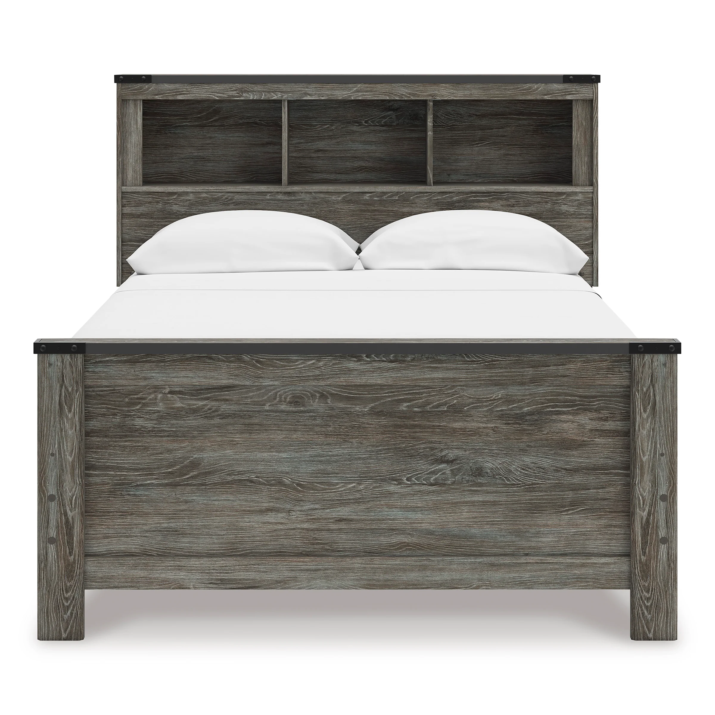 Frandern Bookcase Panel Bed