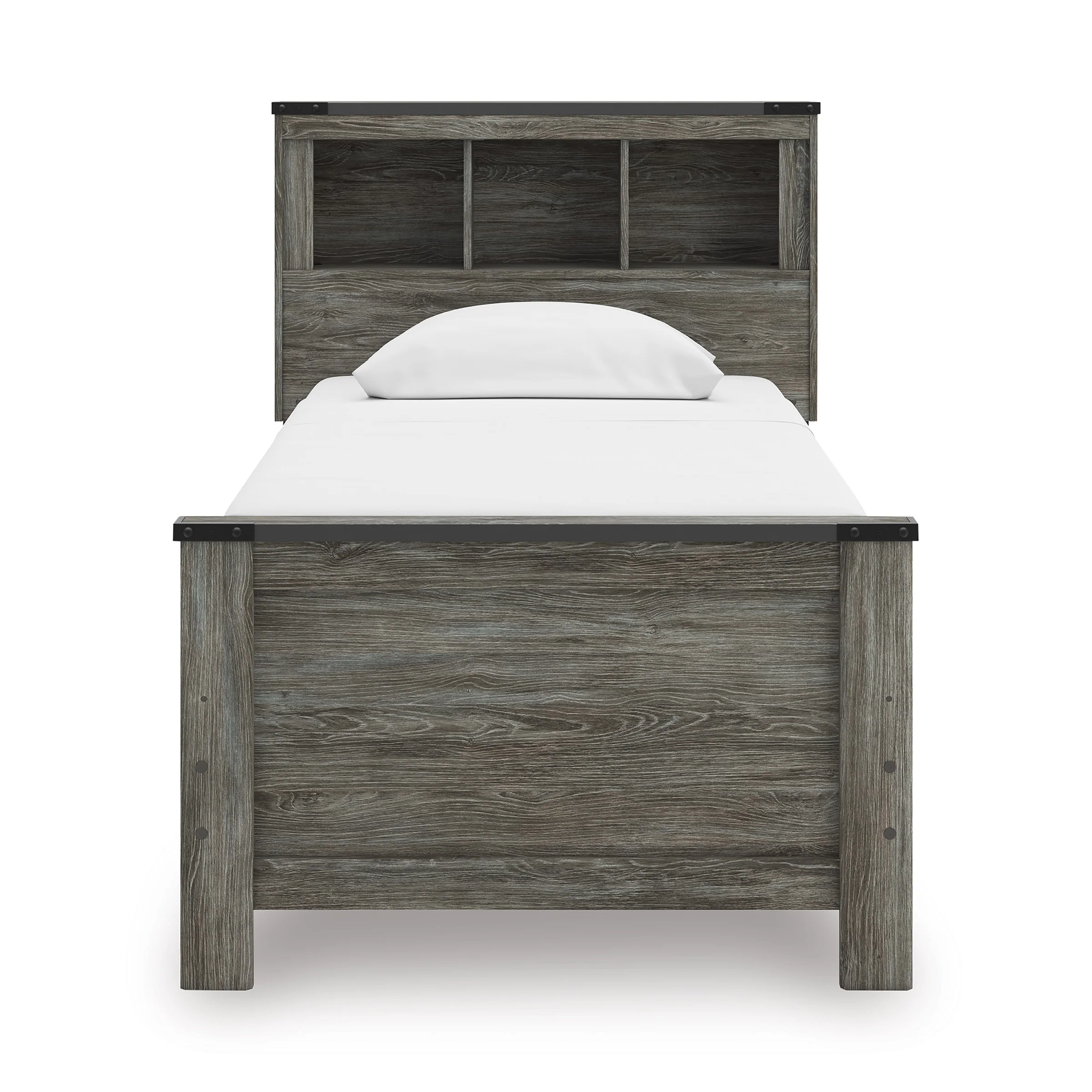 Frandern Bookcase Panel Bed