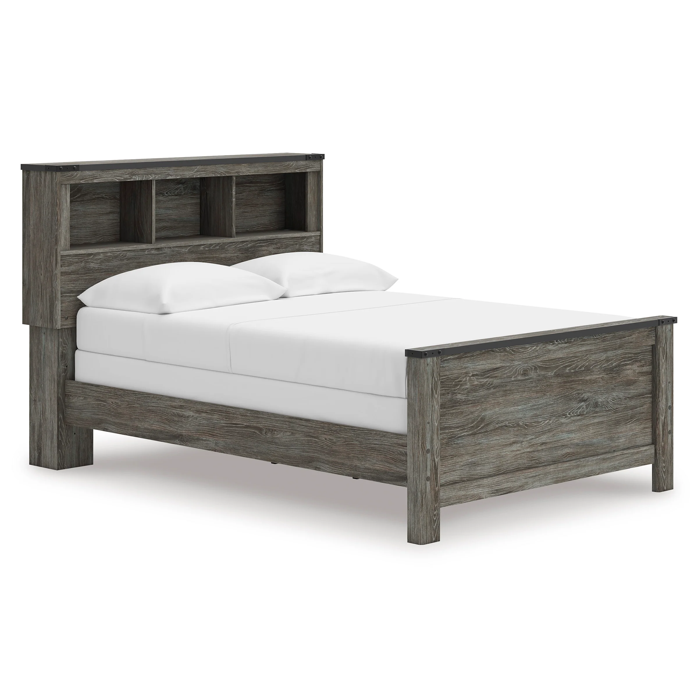 Frandern Bookcase Panel Bed