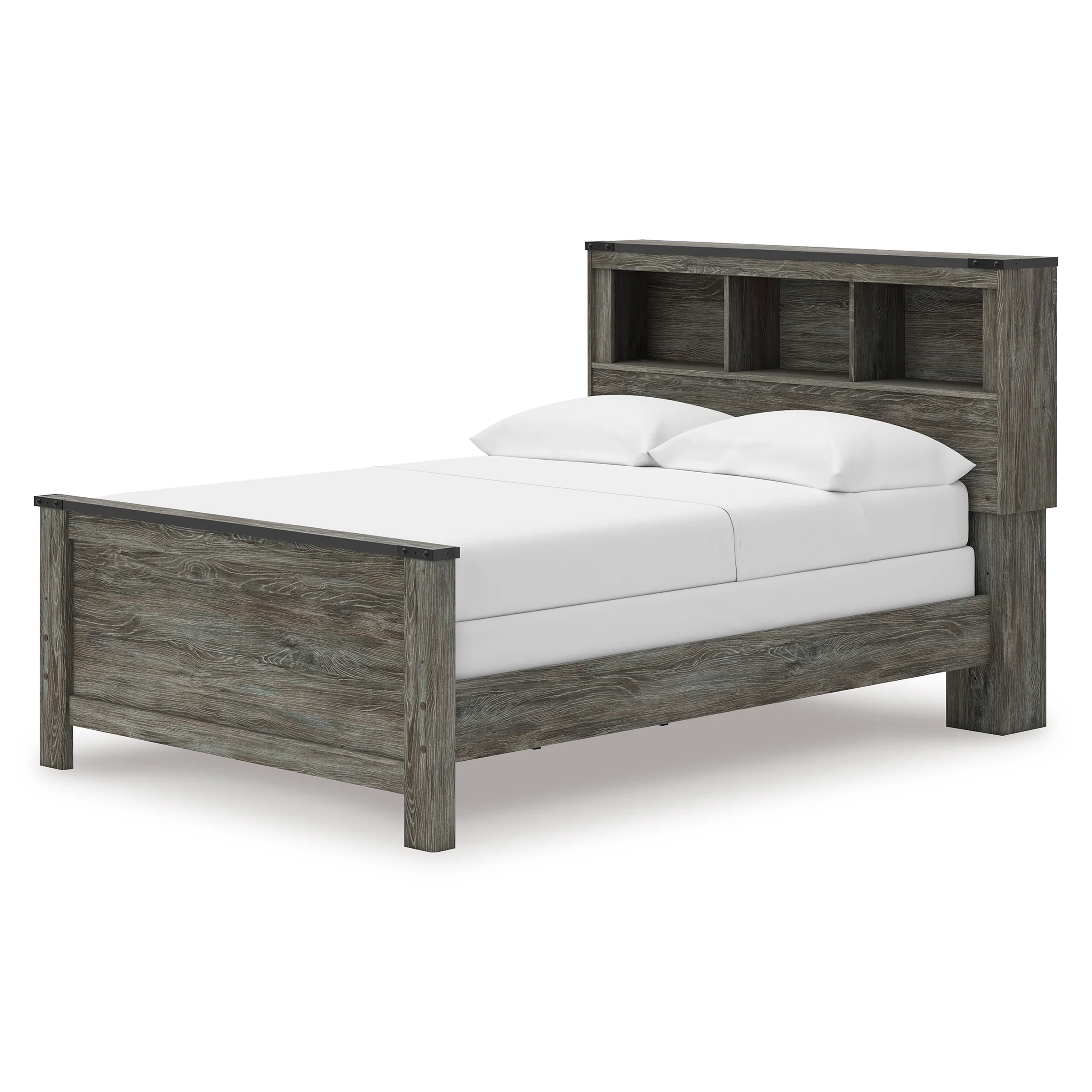 Frandern Bookcase Panel Bed