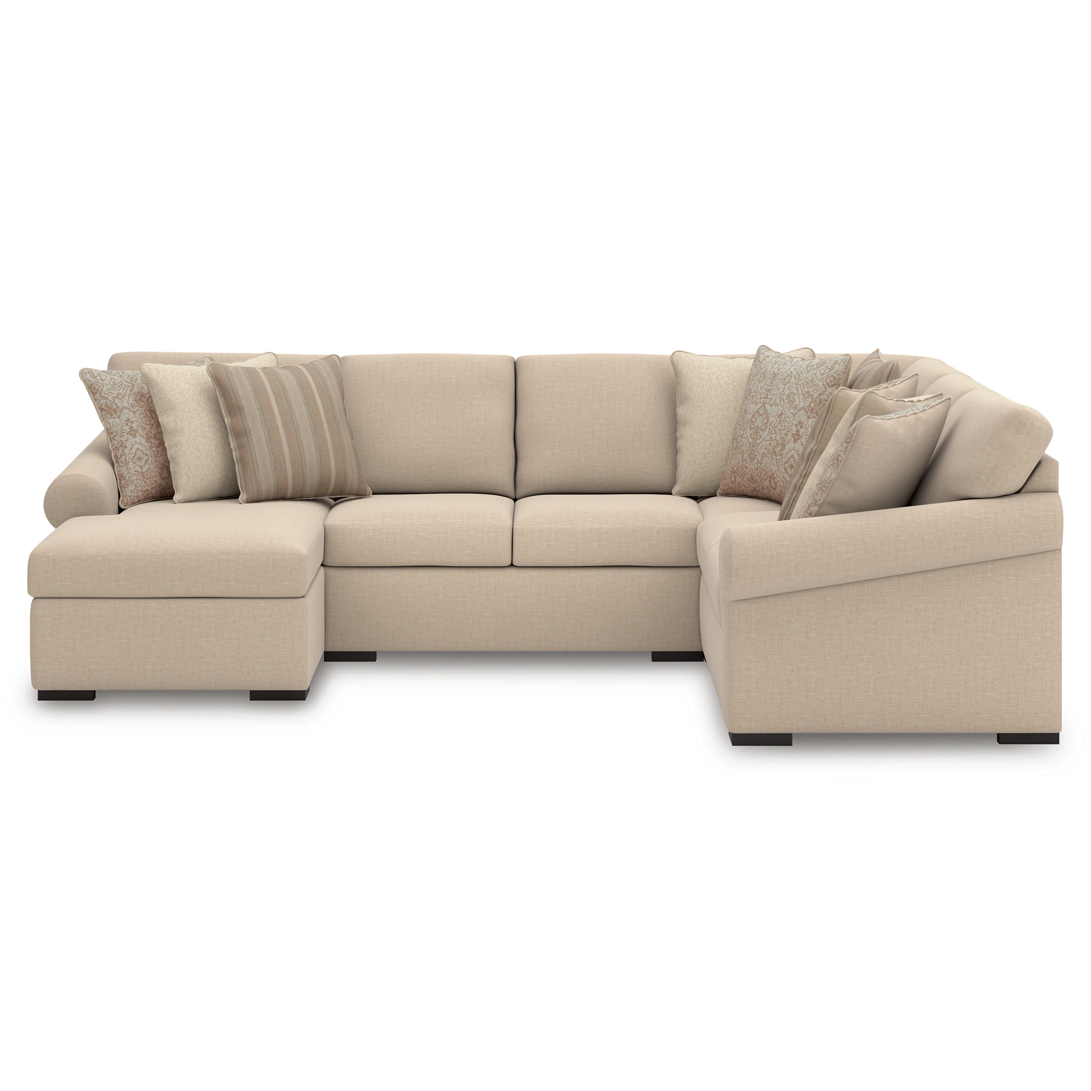 LadyMae 4-Piece Sectional with Chaise