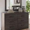 Prendonea Dresser and Mirror