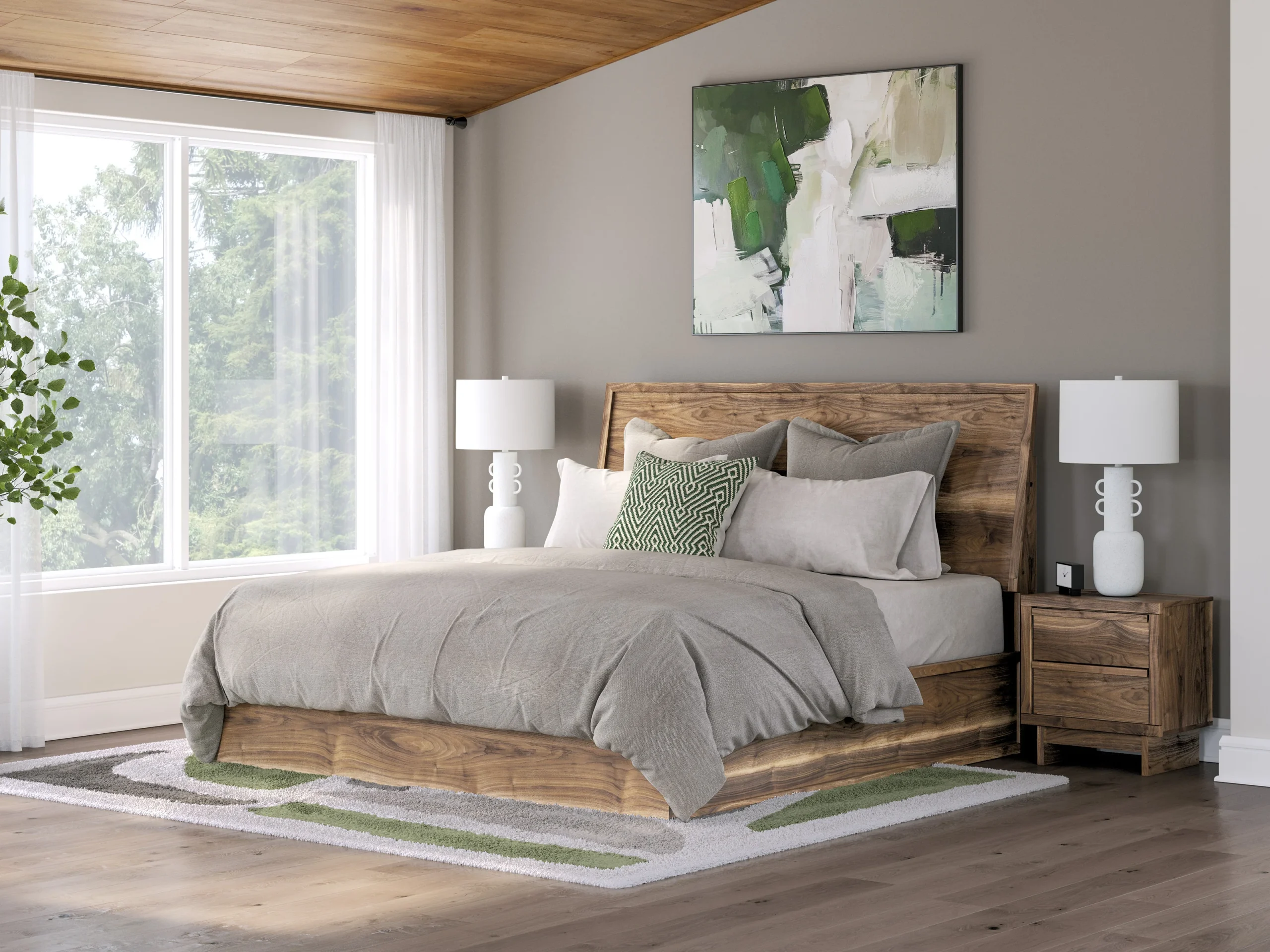 Zadilyn Panel Bed
