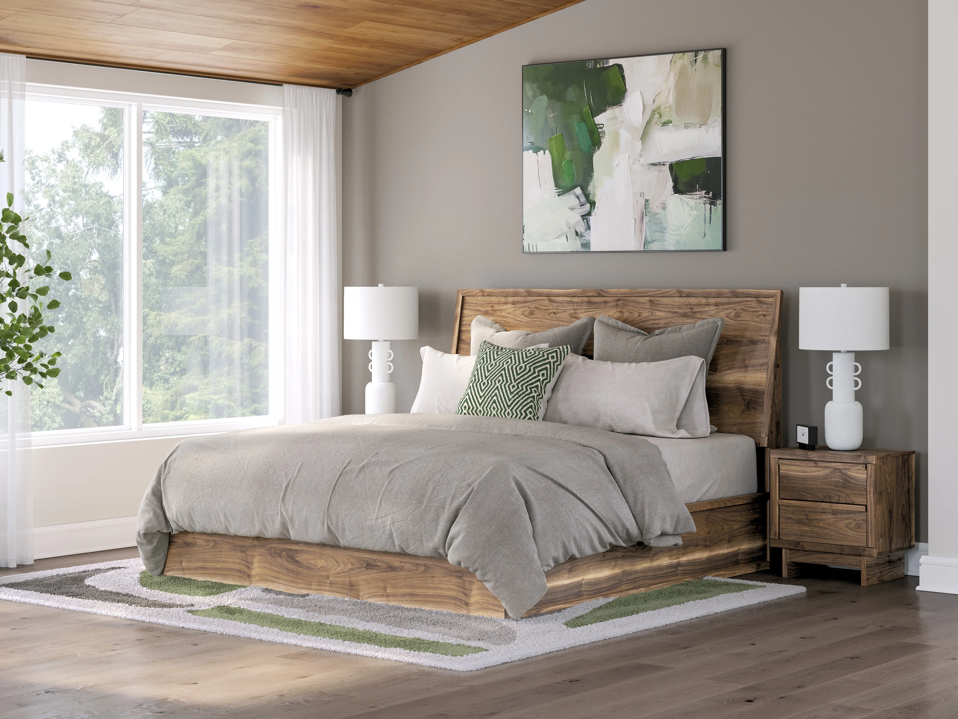 Zadilyn Panel Bed