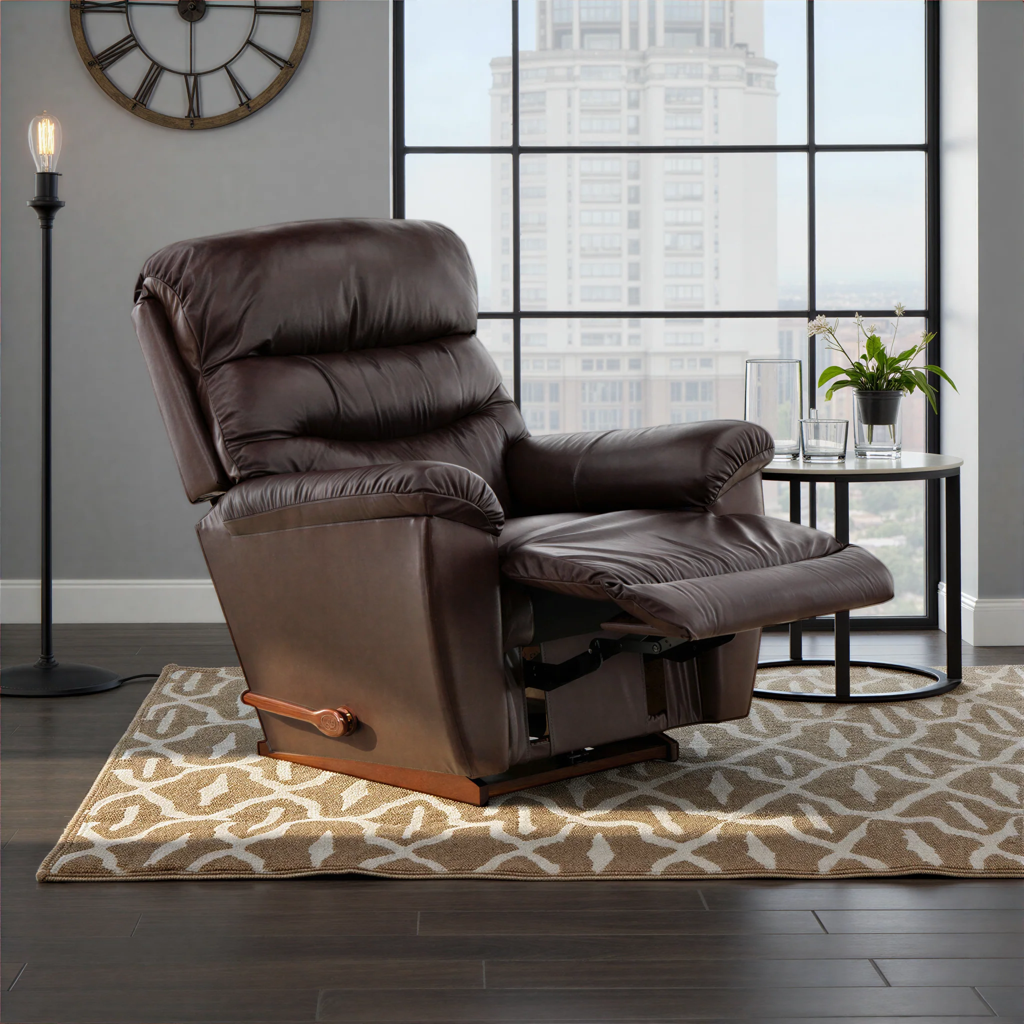 La-Z-Boy Joshua Leather Rocker Recliner