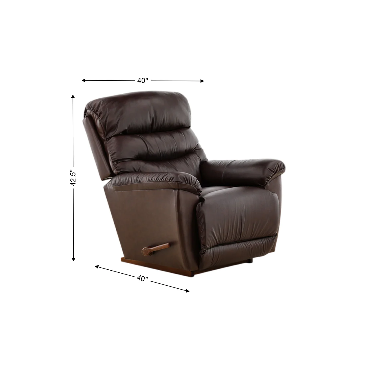 La-Z-Boy Joshua Leather Rocker Recliner