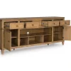 Sharlance XL TV Stand with Fireplace Option