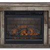 Derekson TV Stand with Electric Fireplace