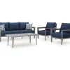 Ashley Gali 4-Piece Outdoor Patio Seating Set