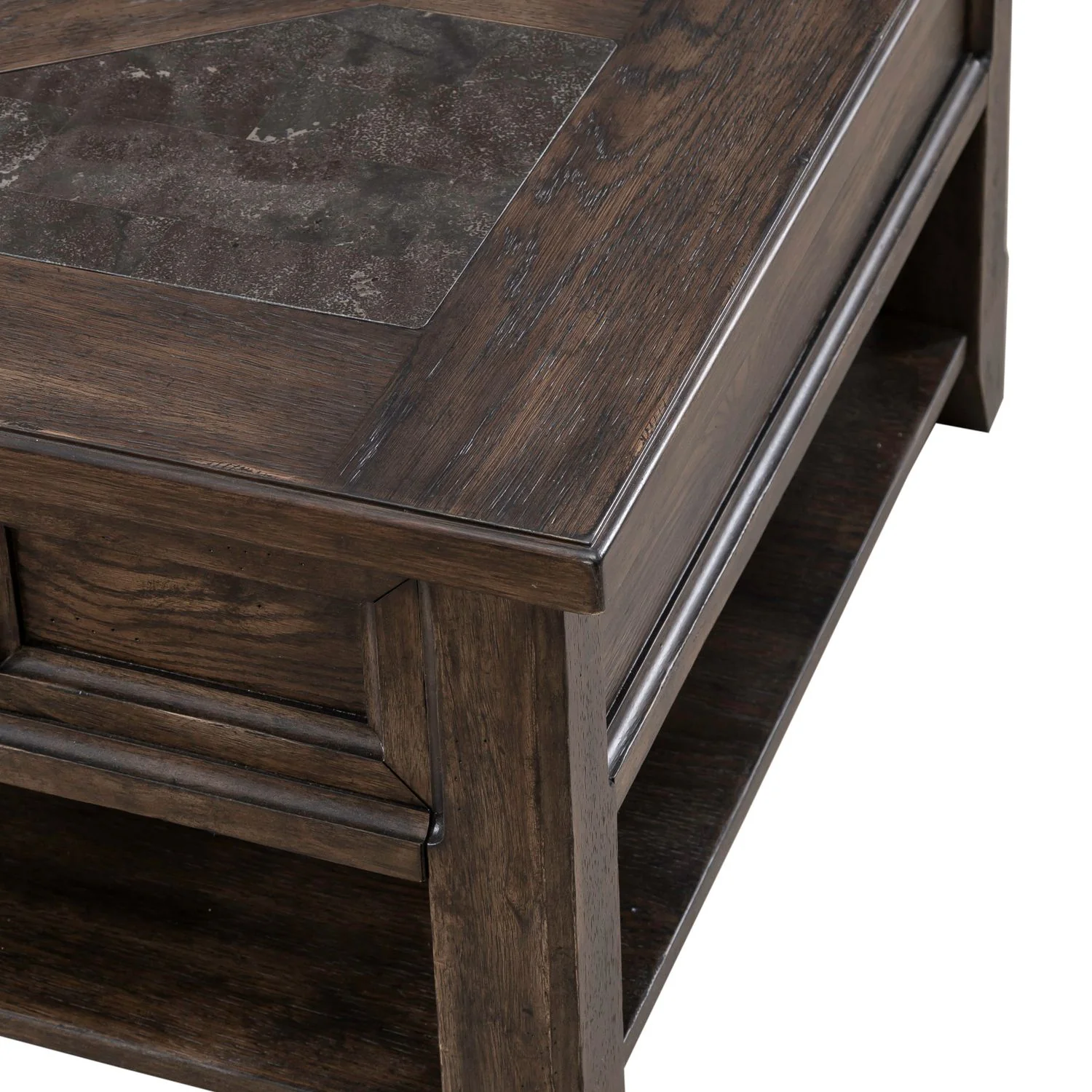Riven Rectangular Cocktail Table