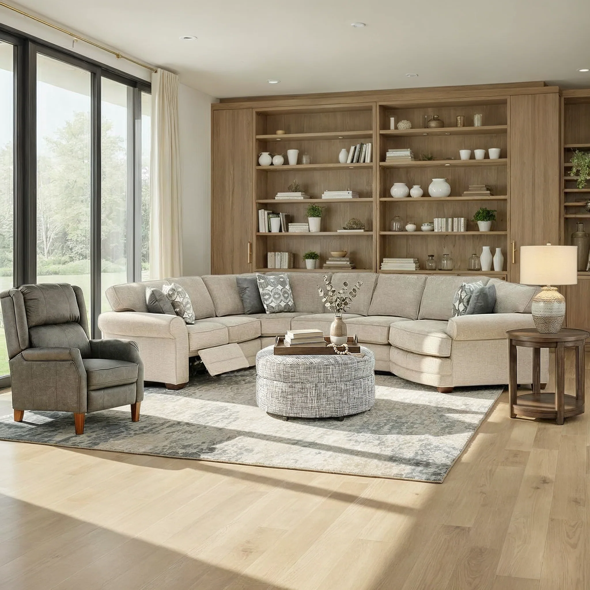 Wentworth Storage Ottoman