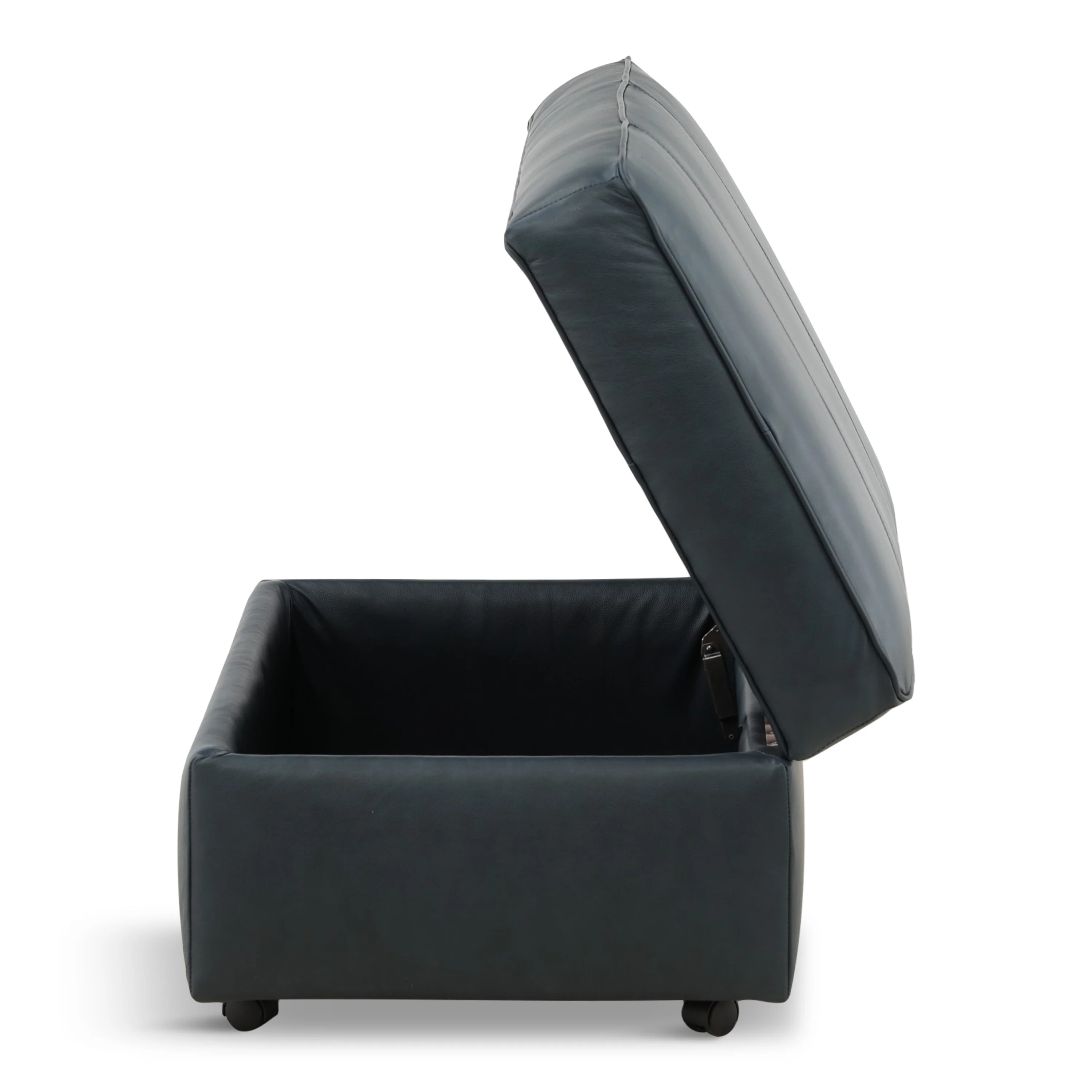 Hargrove Leather Storage Ottoman