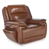 Healy Pier Leather Power Recliner