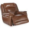 Healy Pier Leather Power Recliner