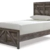 Wynnlow Crossbuck Panel Bed