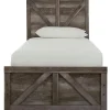 Wynnlow Crossbuck Panel Bed