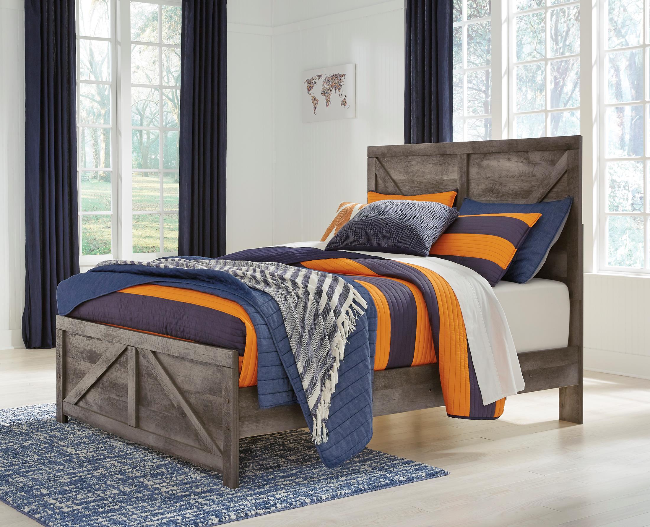 Wynnlow Crossbuck Panel Bed