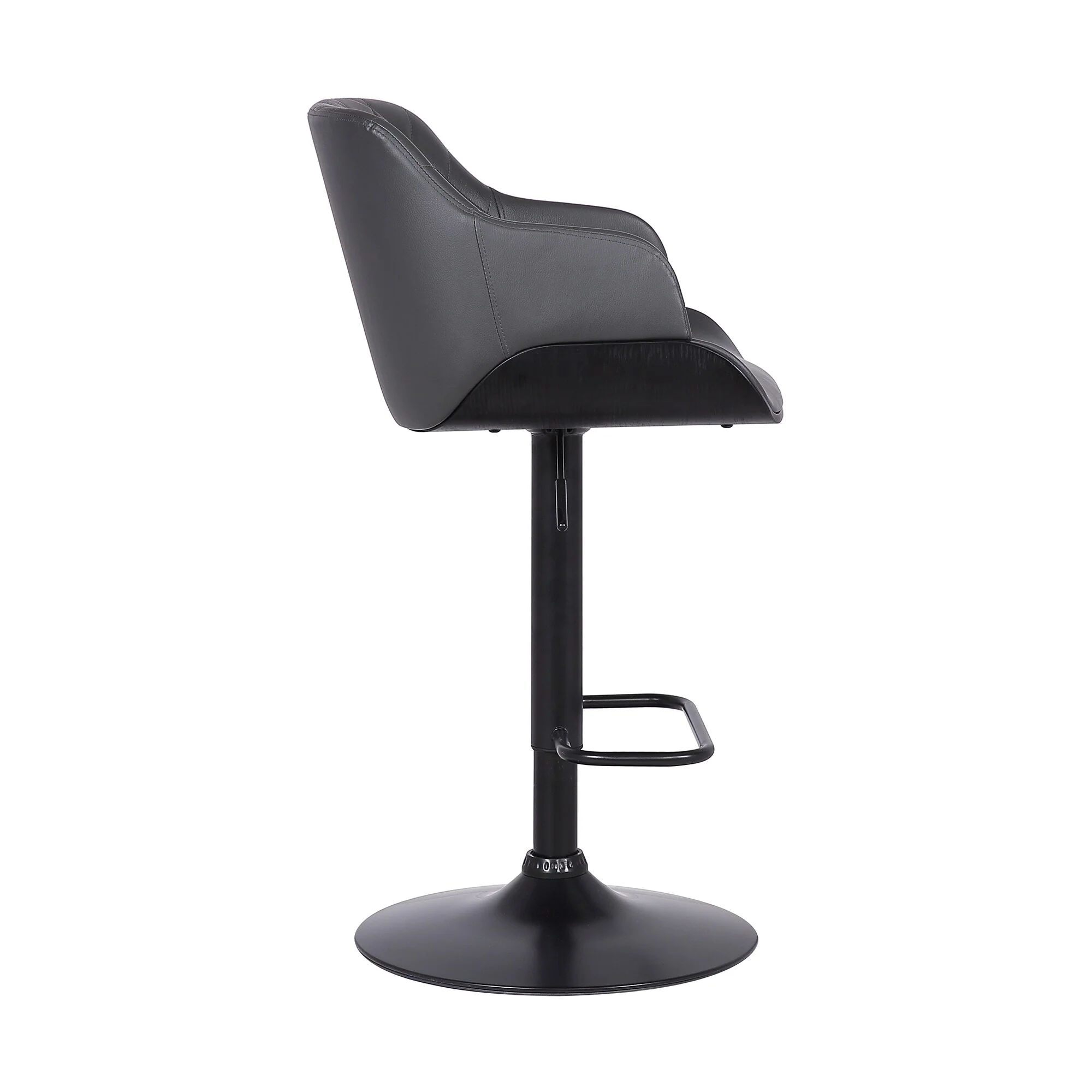 Toby Adjustable Height Swivel Bar Stool