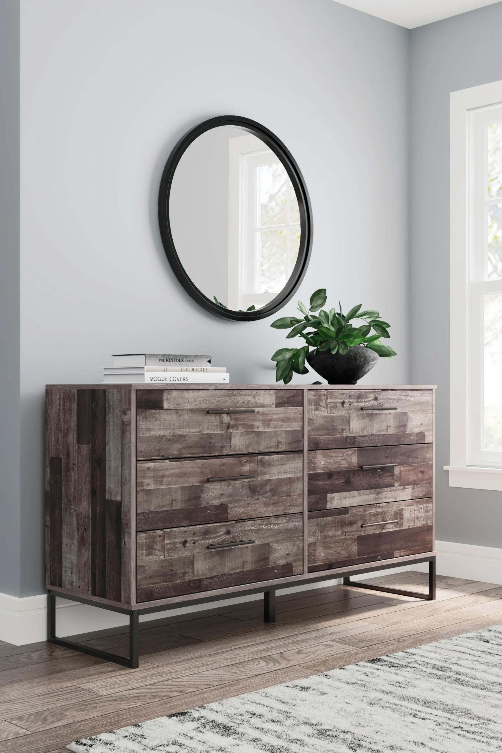 Neilsville Six Drawer Dresser