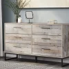 Neilsville Six Drawer Dresser