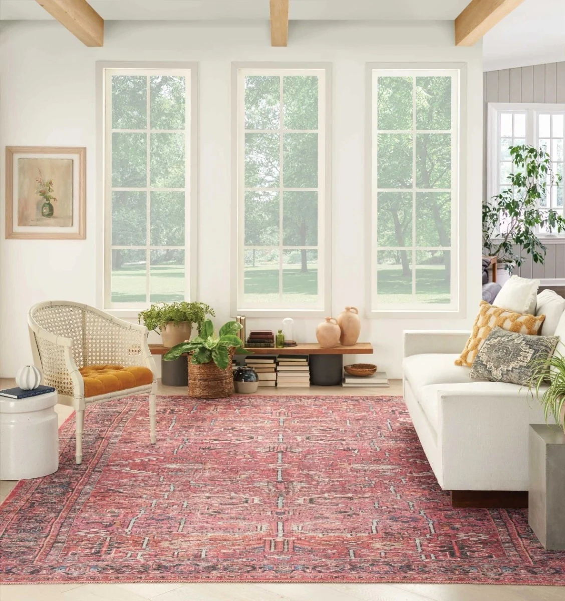 NC1 7'10" x 9'10" Washable Rug