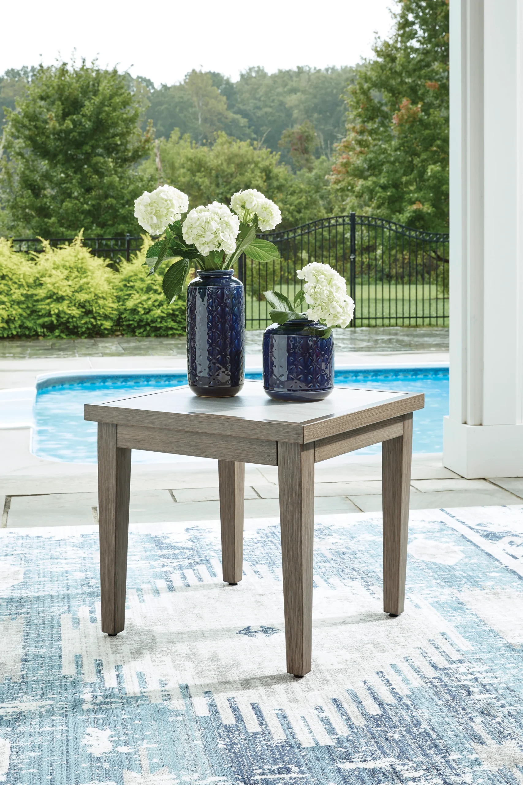 Ashley Rainier Ranch Outdoor Patio End Table