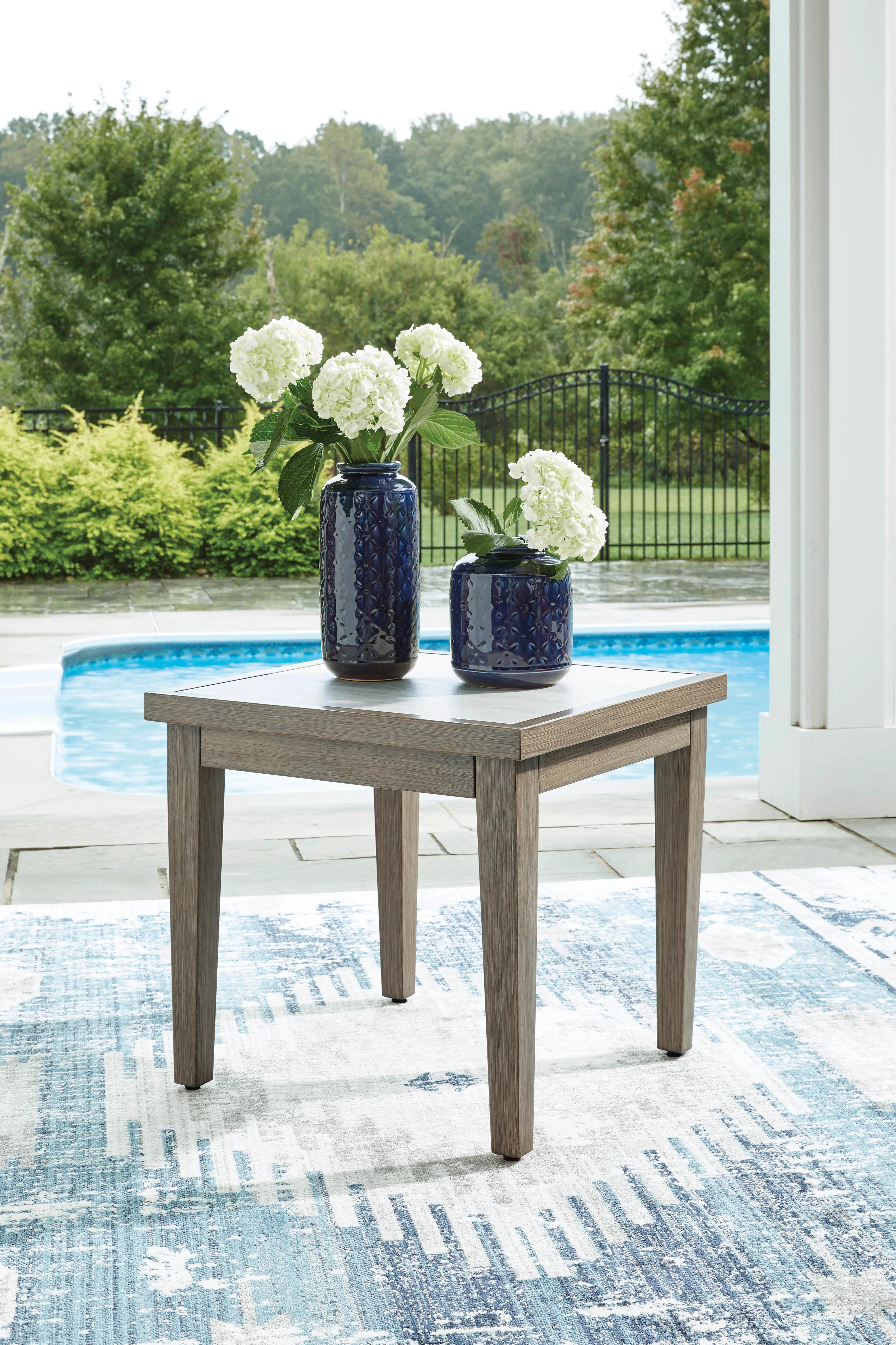 Ashley Rainier Ranch Outdoor Patio End Table