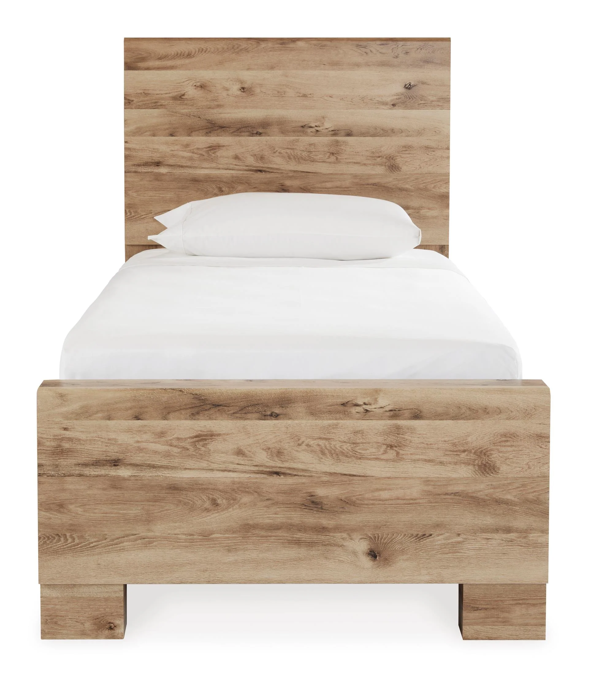 Hyanna Panel Bed with 1 Side Storage