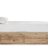 Hyanna Panel Bed with 1 Side Storage
