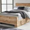 Hyanna Panel Bed with 1 Side Storage
