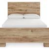 Hyanna Panel Bed with 1 Side Storage