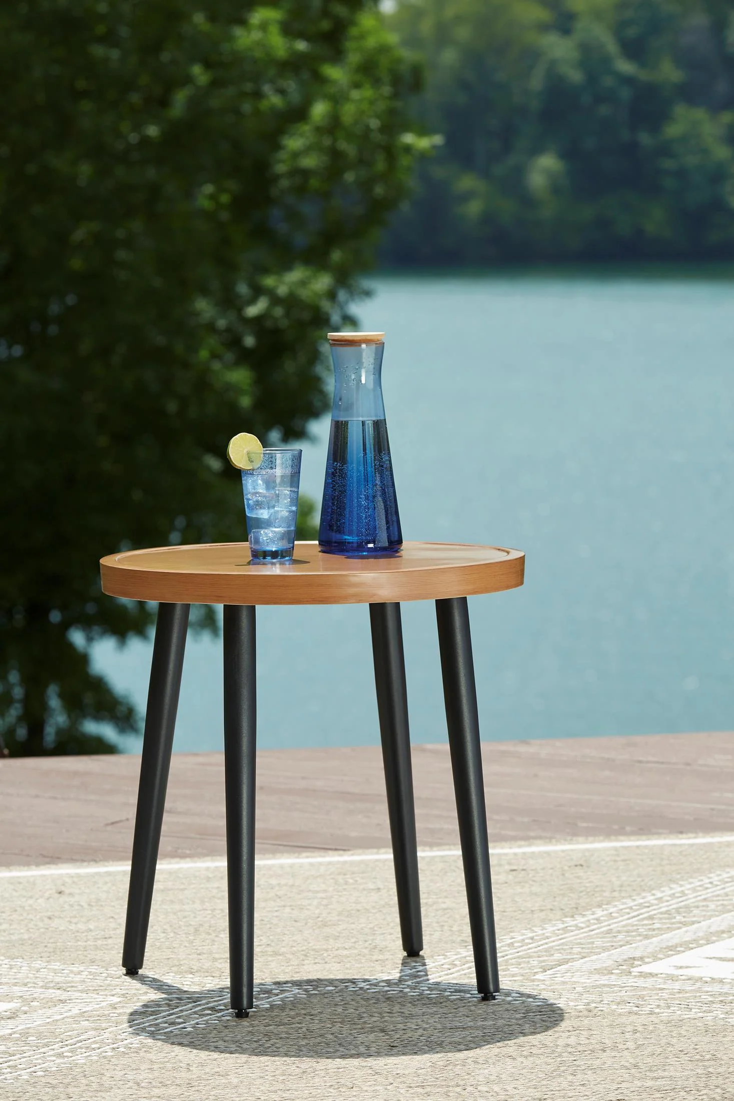 Ashley Horizon Hall Outdoor Patio End Table