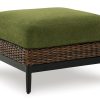 Ashley Horizon Hall Outdoor Patio Ottoman